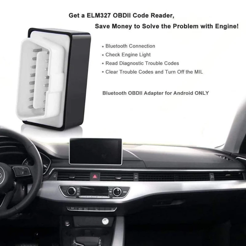 Mini Elm327 Bluetooth OBD2 V1.5 Elm 327 V1.5 OBD 2 Autodiagnose-Tool Scanner Elm-327 OBDII Adapter Autodiagnose-Tool