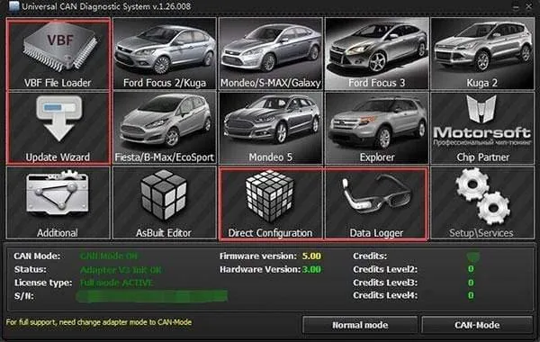FOCOM UCDS PRO + Neueste V1.27.001 Mit 35 Tokens Volle Lizenz UCDS pro UCDS Für Ford Volle Aktivieren Kostenloser Versand