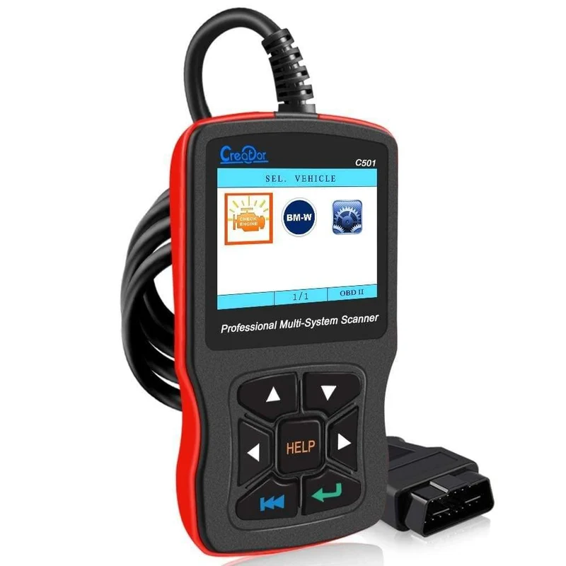 C501 OBD 2 Autodiagnose für BMW e46 e39 e90 e60 Diagnosescanner Codeleser AC EPS Ölservice Reset EPB ABS Airbag