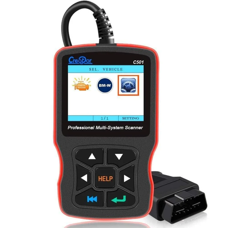 C501 OBD 2 Autodiagnose für BMW e46 e39 e90 e60 Diagnosescanner Codeleser AC EPS Ölservice Reset EPB ABS Airbag