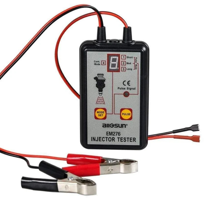 Professioneller EM276-Injektor-Tester, 4 Plus-Modi, leistungsstarkes Kraftstoffsystem-Scan-Tool, EM276-Injektor-Tester