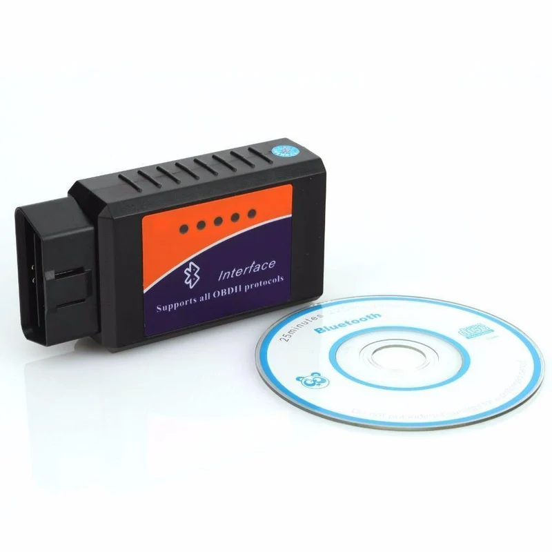 Professionelles Diagnosewerkzeug OBD2 OBD-II ELM327 V1.5 Bluetooth Autodiagnoseschnittstellenscanner Funktioniert auf Android