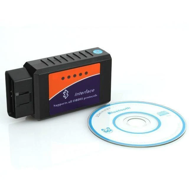 Professionelles Diagnosewerkzeug OBD2 OBD-II ELM327 V1.5 Bluetooth Autodiagnoseschnittstellenscanner Funktioniert auf Android
