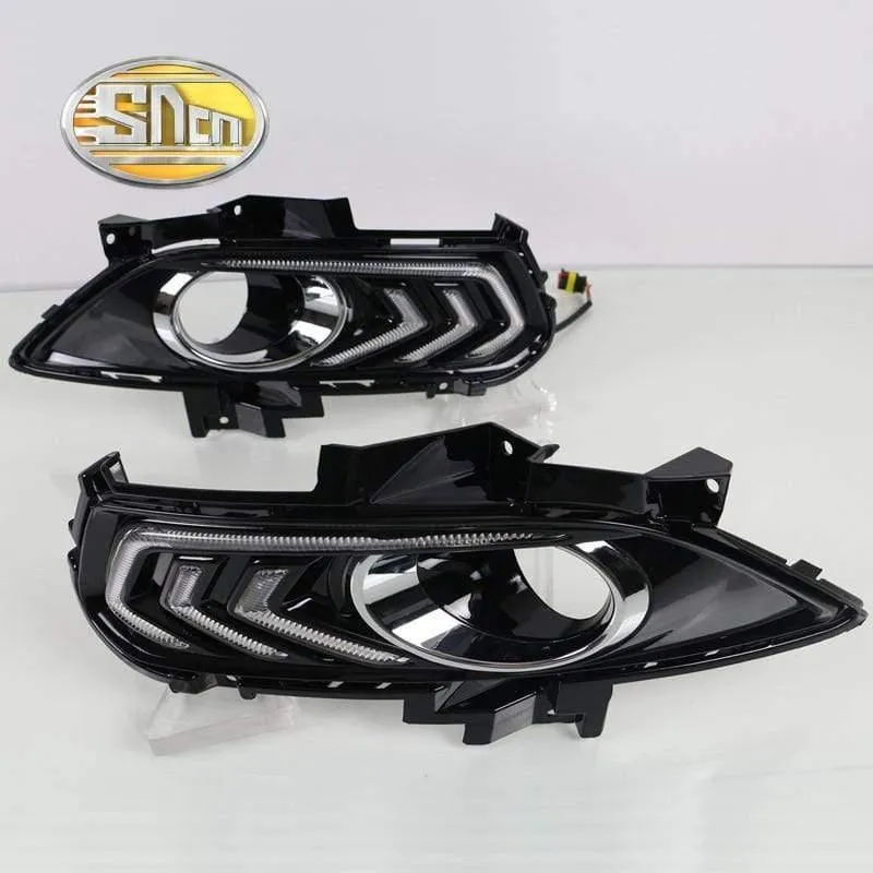 Ford Mondeo Fusion 2013 2014 2015 2016 Gelbes Blinkerrelais Wasserdichtes Auto-Tagfahrlicht mit LED-Tagfahrlicht SNCN