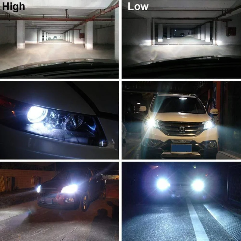 H4 Bixenon HID Kit 1 Paar 35W/55W Hi/Lo Beam Bi-Xenon-Scheinwerferlampen + 1 Relaiskabelbaum + 1 Paar digitales schlankes Vorschaltgerät DC12V