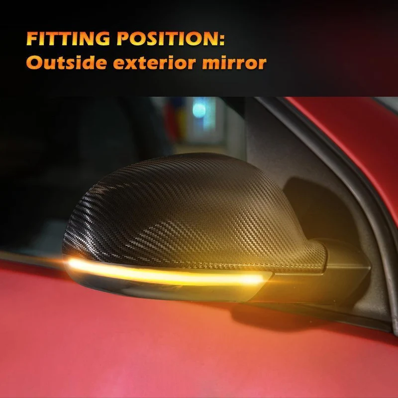 2 stücke Seitenspiegel blinker dynamische LED Blinker Licht Für VW GOLF 5 GTI V MK5 Jetta Passat B5.5 B6 Sharan Superb