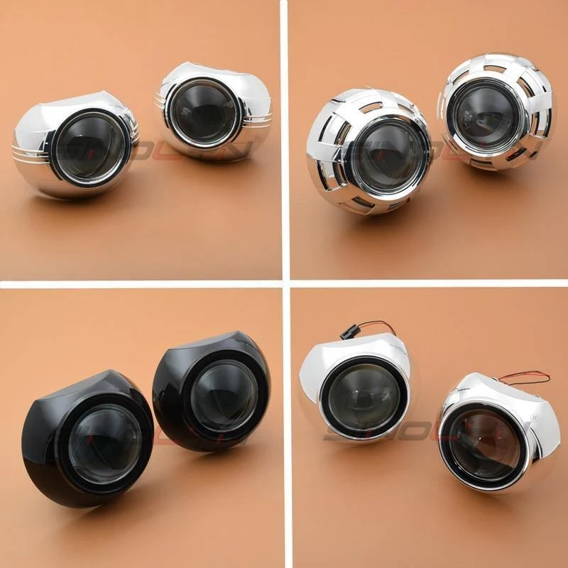 Upgrade Metall 3.0 H1 Super HID Bi xenon Objektiv Projektor linsen Scheinwerfer H1 H4 H7 Scheinwerfer Auto Styling Autos teil