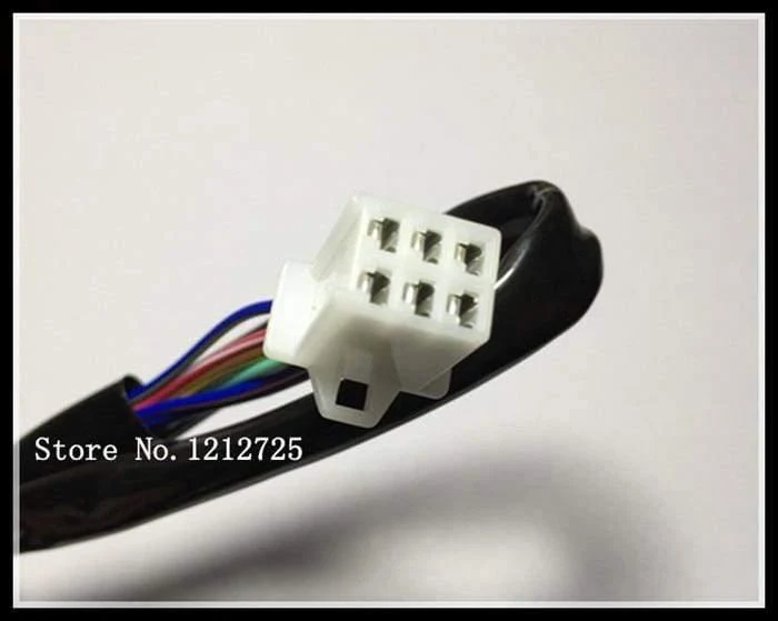 Motorrad-Ganganzeigesensor CG125 CG150 CG200 Gangpositionssensor Öldrucksensor 6 Leitungen 5 Gang