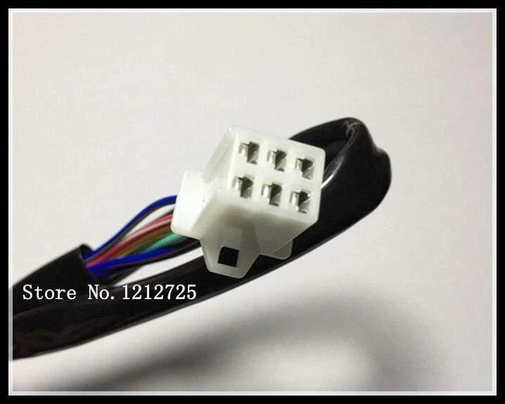 Motorrad-Ganganzeigesensor CG125 CG150 CG200 Gangpositionssensor Öldrucksensor 6 Leitungen 5 Gang