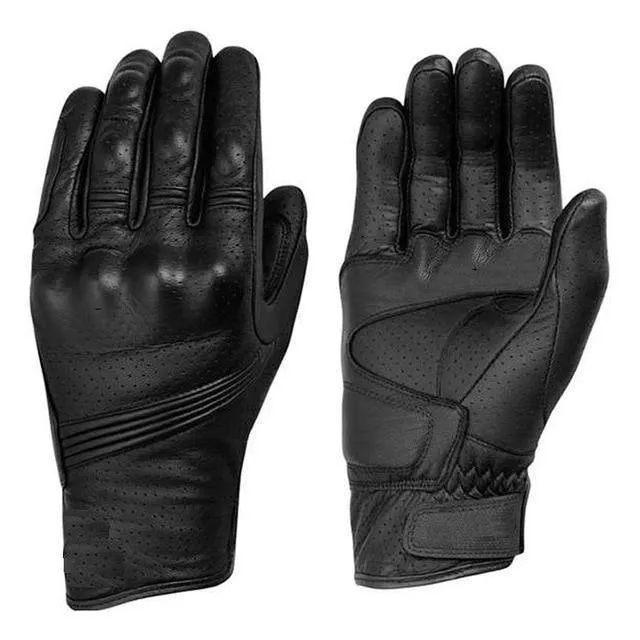 Leder moto rcycle Radfahren Racing Handschuhe moto kreuz Schutz Gears guantes moto moto r handschuhe