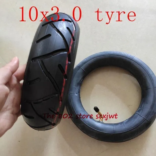 10x3.0 Innen- und Außenreifen 10 * 3.0 Schlauchreifen Für KUGOO M4 PRO Elektroroller Go Karts ATV Quad Speedway Reifen