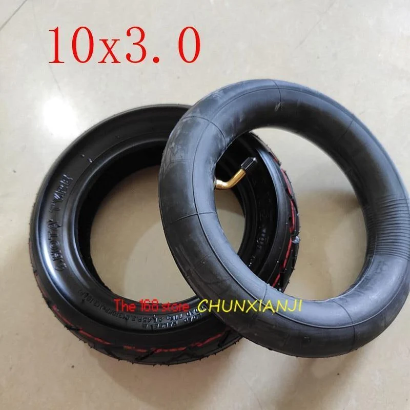 10x3.0 Innen- und Außenreifen 10 * 3.0 Schlauchreifen Für KUGOO M4 PRO Elektroroller Go Karts ATV Quad Speedway Reifen