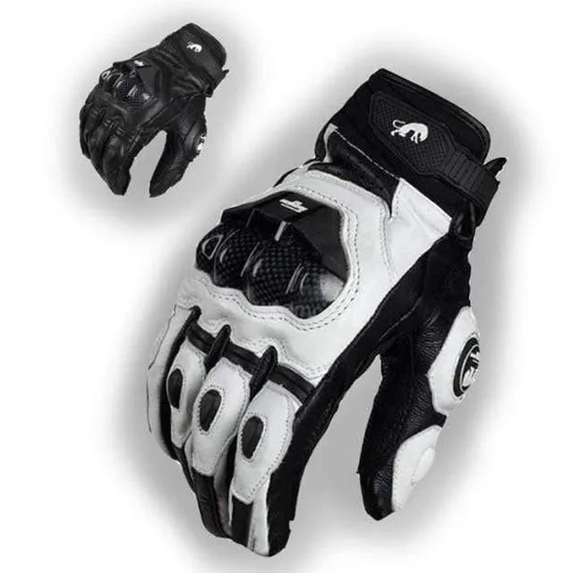 Leder Motorradhandschuhe GP PRO Reiten Motorrad Rennen Radfahren Luvas Moto Guantes Carbon Fiber Racing Cross