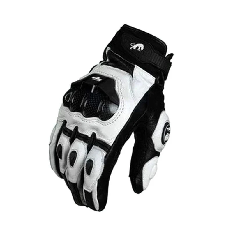 Leder Motorradhandschuhe GP PRO Reiten Motorrad Rennen Radfahren Luvas Moto Guantes Carbon Fiber Racing Cross