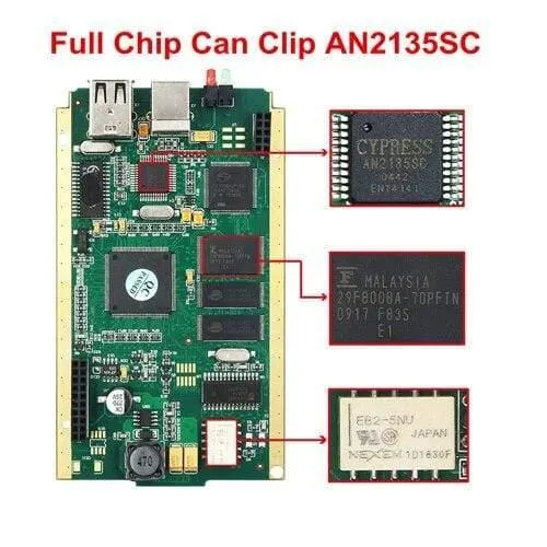Kann Volle Chip Diagnose Scanner Neueste V178 Clip Kann Obdii Diagnose Interface Tool Reprog V175 Als Geschenk Post Kostenloser