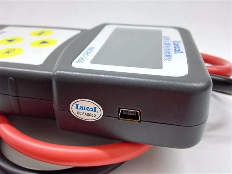 MICRO-200 Autobatterie-Kapazitätstester Batterietester 12V Fahrzeug Digitaler Batterieanalysator Auto CCA 30-200Ah Tragbar