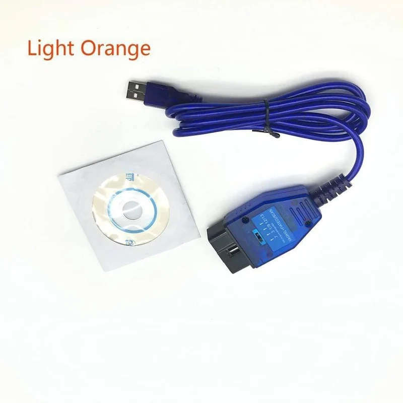 OBD 2 FT232RL Chip USB-Kabel KKL VAG-COM 409.1 OBD2 OBDII Diagnosescanner für VW Audi Seat Skoda