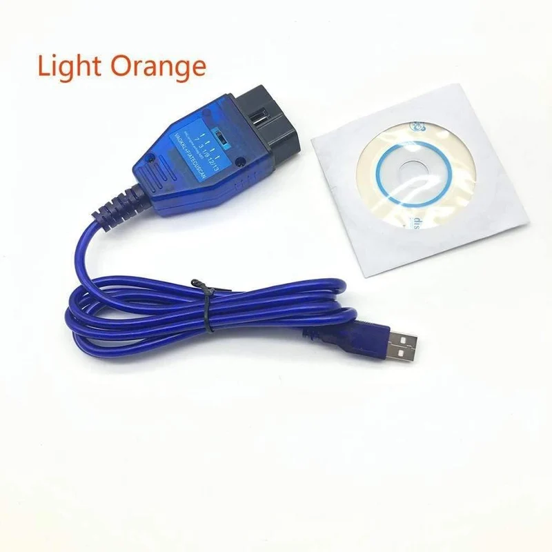 OBD 2 FT232RL Chip USB-Kabel KKL VAG-COM 409.1 OBD2 OBDII Diagnosescanner für VW Audi Seat Skoda