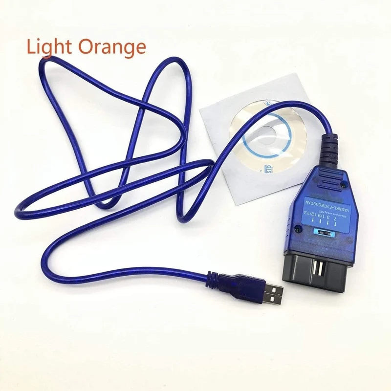 OBD 2 FT232RL Chip USB-Kabel KKL VAG-COM 409.1 OBD2 OBDII Diagnosescanner für VW Audi Seat Skoda