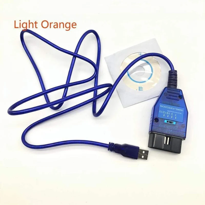 OBD 2 FT232RL Chip USB-Kabel KKL VAG-COM 409.1 OBD2 OBDII Diagnosescanner für VW Audi Seat Skoda