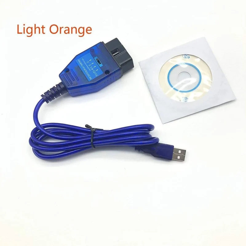 OBD 2 FT232RL Chip USB-Kabel KKL VAG-COM 409.1 OBD2 OBDII Diagnosescanner für VW Audi Seat Skoda