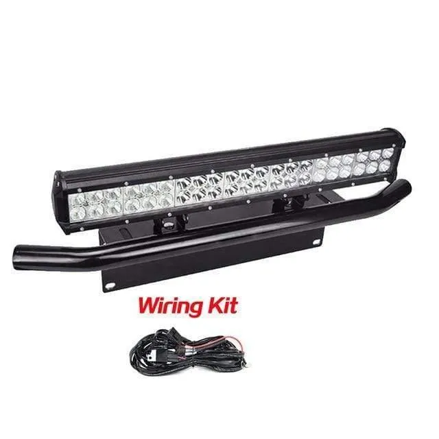 LED 20 Zoll 126 W 12 V LED-Lichtleiste Kennzeichenhalter Bull Bar IP67 Combo Beam Gerade Auto Offroad 4x4 für Jeep ATV