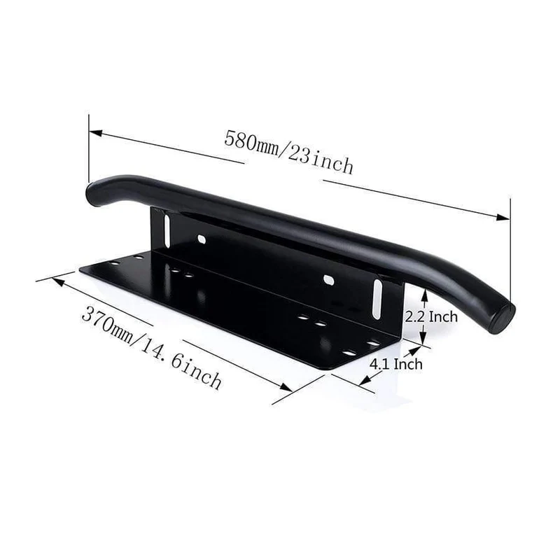 LED 20 Zoll 126 W 12 V LED-Lichtleiste Kennzeichenhalter Bull Bar IP67 Combo Beam Gerade Auto Offroad 4x4 für Jeep ATV