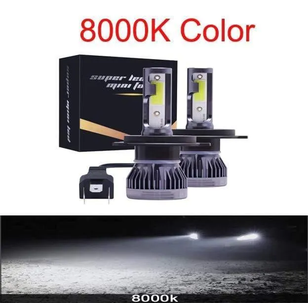 Mini H4 H7 LED Auto Scheinwerfer Kit 6000K 3000K 8000K 72W 12000LM H1 H11 9005 HB3 9006 HB4 H8 6000K Glühbirnen Auto Zubehör