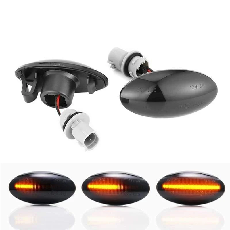 2 stücke Dynamische LED Seite Marker Blinker Lichter Anzeige Bernstein Repeater Auto Lichter Für Suzuki Swift Jimmy Vitara SX4 Alto