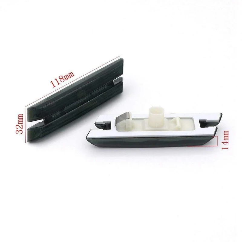 2 stücke LED Rauch Seite Marker Lichter Blinker Für BMW E90 E91 E92 E93 E81 E88 E60 528i 328i X5 x6 Z4