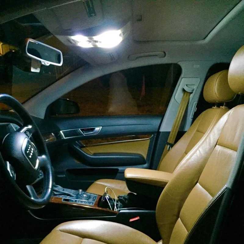 13 stücke Helle Auto-innenraum-led-glühbirnen Weiß Canbus Kit Für 2014 Volkswagen VW Jetta 6 MK6 VI Karte Dome Eitelkeit Spiegel Lampe