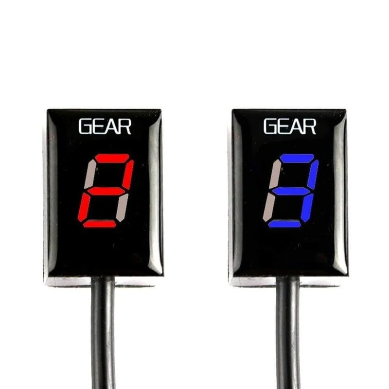 Motorrad-ECU-Direktmontage 1-6-Gang-Ganganzeigeanzeige für Kawasaki ER6N Z1000SX Ninja300 Z1000 Z800 Z750 Versys 650 Z400