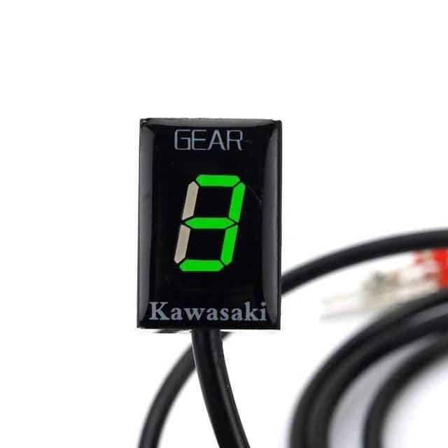 Motorrad-ECU-Direktmontage 1-6-Gang-Ganganzeigeanzeige für Kawasaki ER6N Z1000SX Ninja300 Z1000 Z800 Z750 Versys 650 Z400