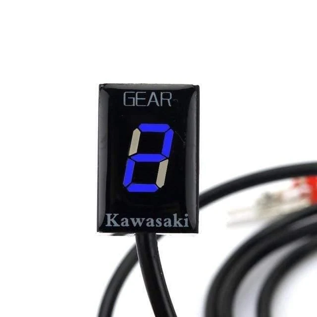Motorrad-ECU-Direktmontage 1-6-Gang-Ganganzeigeanzeige für Kawasaki ER6N Z1000SX Ninja300 Z1000 Z800 Z750 Versys 650 Z400