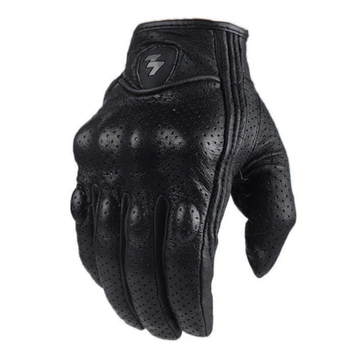 Leder Motorrad Handschuhe Moto Wasserdichte Handschuhe Motorrad Schutz Getriebe Motocross Handschuhe geschenk