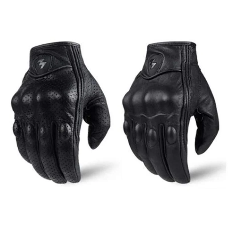 Leder Motorrad Handschuhe Moto Wasserdichte Handschuhe Motorrad Schutz Getriebe Motocross Handschuhe geschenk