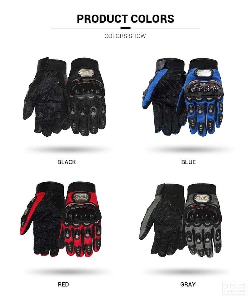 Motorradhandschuhe Herren Motocross Handschuhe Vollfinger Reiten Motorrad Moto Handschuhe Motocross Guantes Handschuhe M-XXL