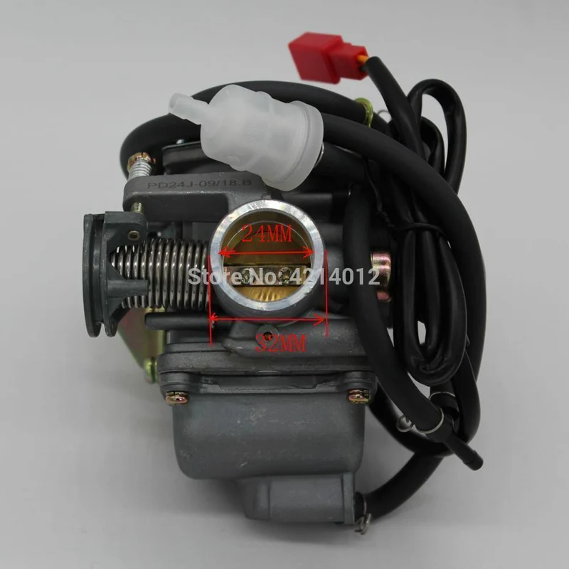 GY6 125 150cc Motorrad Vergaser Carb Für BAJA Roller ATV Go Kart Roller 125cc PD24J Motorrad teile