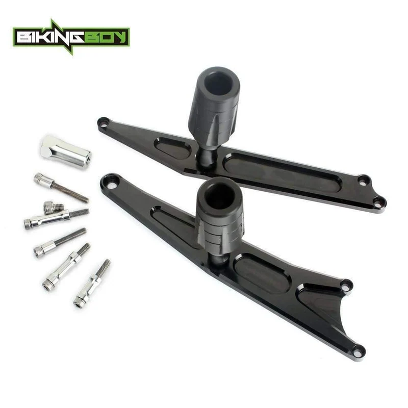 Kawasaki Ninja 250R 250 R 2008 2009 2010 2011 2012 08-12 Rahmengleiter Crash Protector Pads