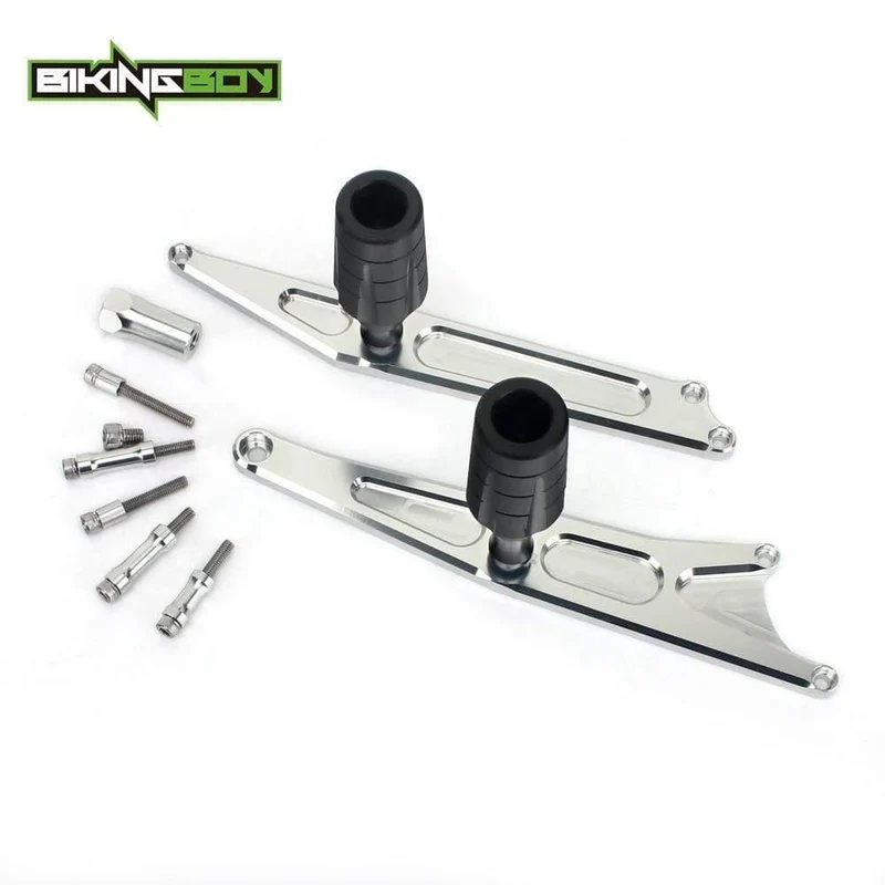 Kawasaki Ninja 250R 250 R 2008 2009 2010 2011 2012 08-12 Rahmengleiter Crash Protector Pads