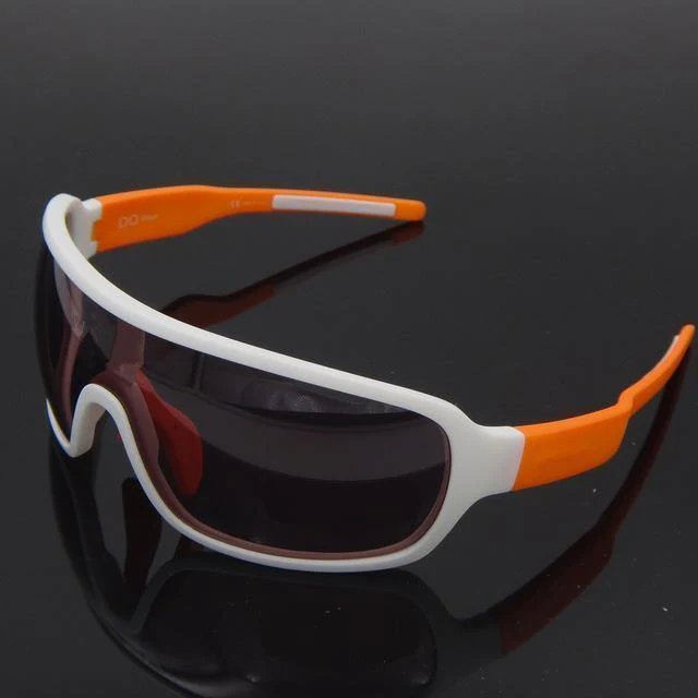 Skibrille Blade Radfahren Sonnenbrille 4 Linse Polarisierte Männer Sport Straße Mtb Mountainbike Brille Brillen