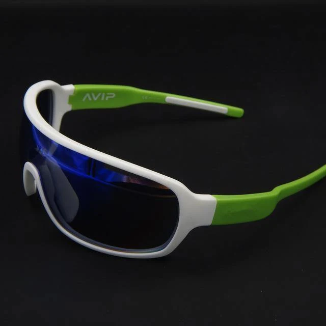 Skibrille Blade Radfahren Sonnenbrille 4 Linse Polarisierte Männer Sport Straße Mtb Mountainbike Brille Brillen