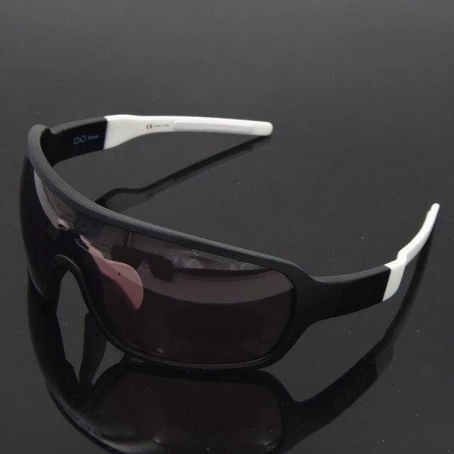 Skibrille Blade Radfahren Sonnenbrille 4 Linse Polarisierte Männer Sport Straße Mtb Mountainbike Brille Brillen