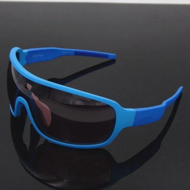 Skibrille Blade Radfahren Sonnenbrille 4 Linse Polarisierte Männer Sport Straße Mtb Mountainbike Brille Brillen