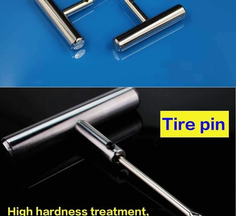 11pc / set Auto Van Motorrad Fahrrad Reifenreparaturwerkzeuge Notfall Heavy Duty Tubeless Reifen Pannenreparatur Kit Stecker Set