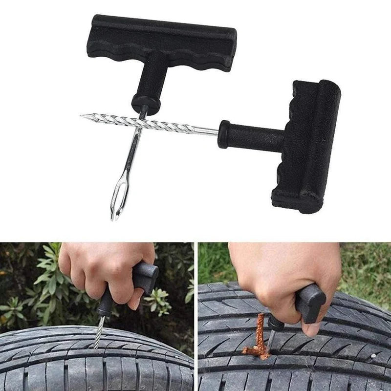 Professionelle Auto Reifen Reparatur Werkzeuge Auto Tubeless Reifen Punktion Reparatur Stecker Kit Nadel Patch Fix Werkzeuge Nützliches Set Auto Zubehör
