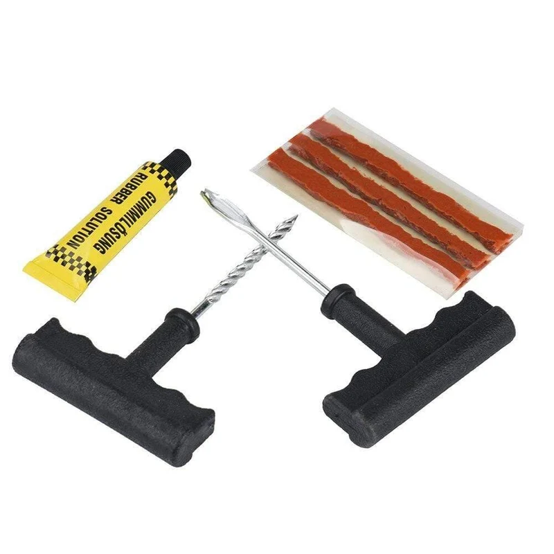 Professionelle Auto Reifen Reparatur Werkzeuge Auto Tubeless Reifen Punktion Reparatur Stecker Kit Nadel Patch Fix Werkzeuge Nützliches Set Auto Zubehör