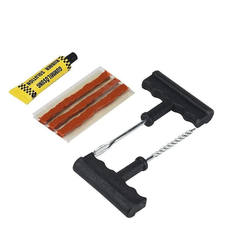 Professionelle Auto Reifen Reparatur Werkzeuge Auto Tubeless Reifen Punktion Reparatur Stecker Kit Nadel Patch Fix Werkzeuge Nützliches Set Auto Zubehör