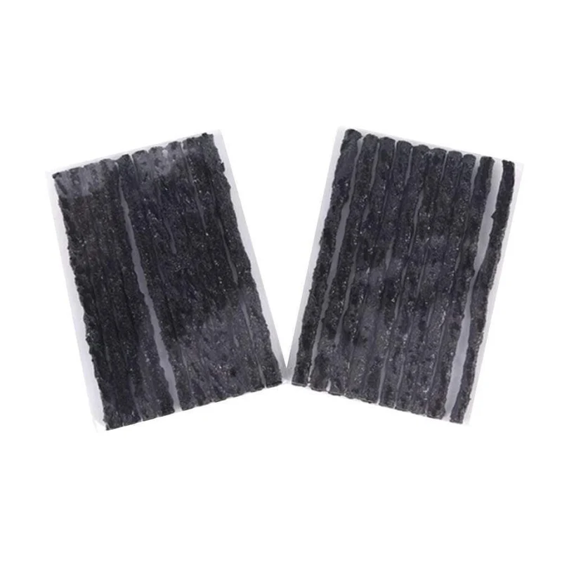 100 stücke Auto Reifen Tubeless Reifen Dichtung Streifen Dauerhafte Verschleiß Widerstand Reparatur Gummi Streifen Reifen Reparatur Werkzeuge Für Auto Reifen