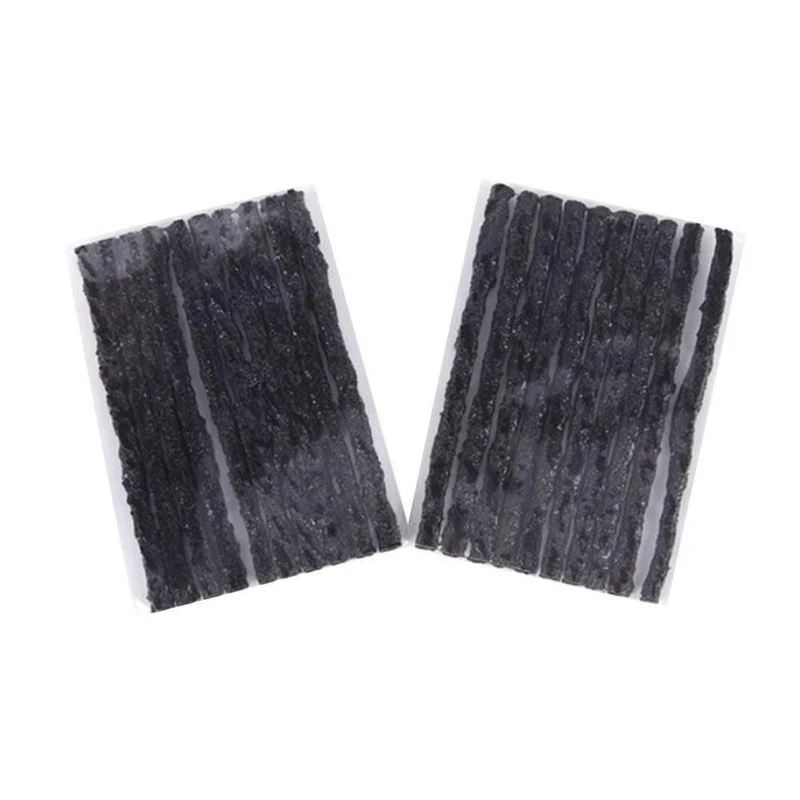 100 stücke Auto Reifen Tubeless Reifen Dichtung Streifen Dauerhafte Verschleiß Widerstand Reparatur Gummi Streifen Reifen Reparatur Werkzeuge Für Auto Reifen